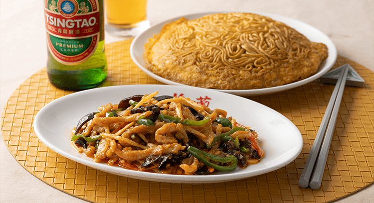 梅蘭 細きり豚肉とピーマンの四川風炒め