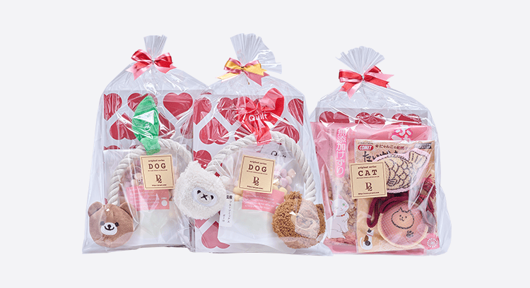 P2 ドッグ&キャット おもちゃとおやつのセット