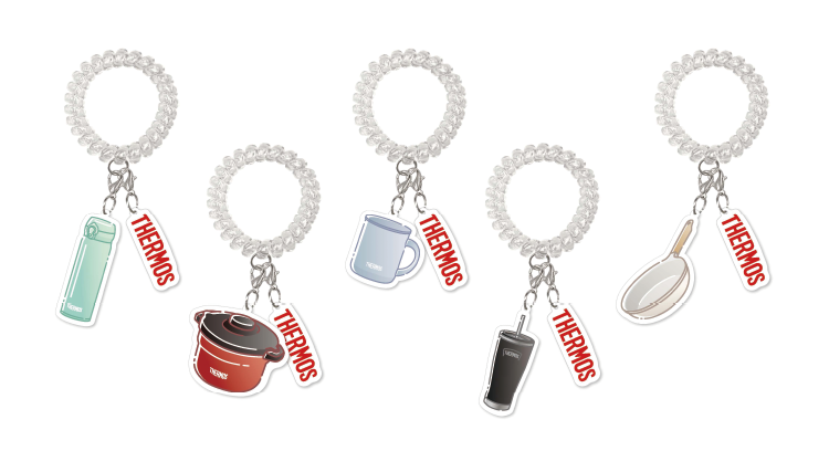 サーモス スタイリングストア オリジナルボトルチャーム