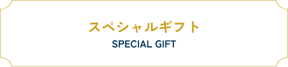 スペシャルギフト SPECIAL GIFT