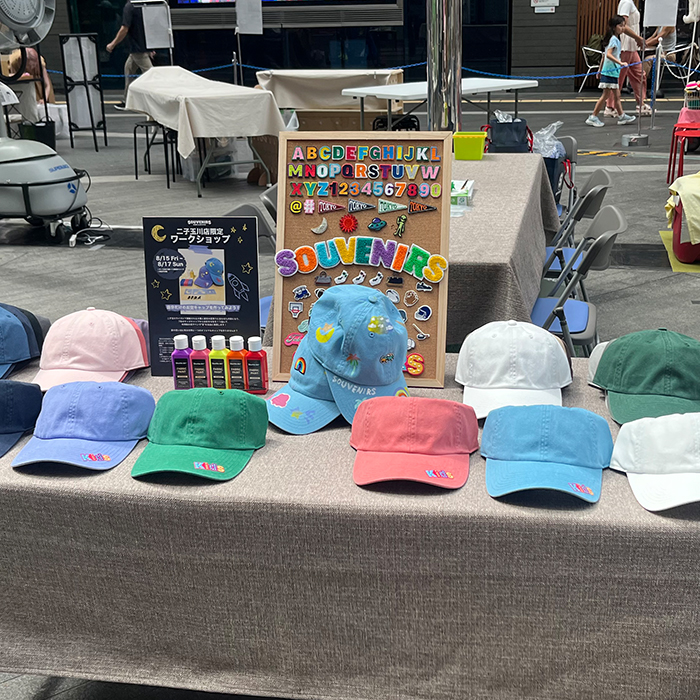 刺繍やワッペンでつくるオリジナルキャップ