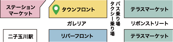 お渡し場所のマップ