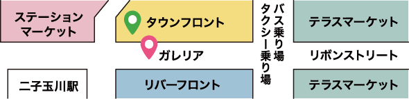 お渡し場所のマップ