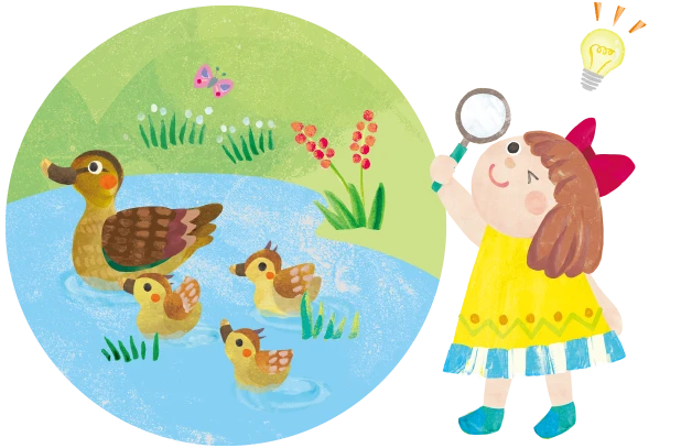 カルガモのお引越し大作戦 イメージ