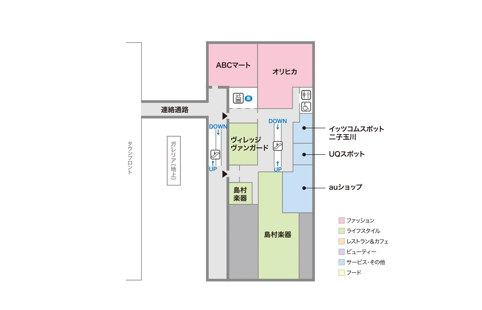 二子玉川ライズ ショッピングセンター ショップガイド 二子玉川ライズ 二子玉川ライズ ショッピングセンター ショップガイド 二子玉川ライズ