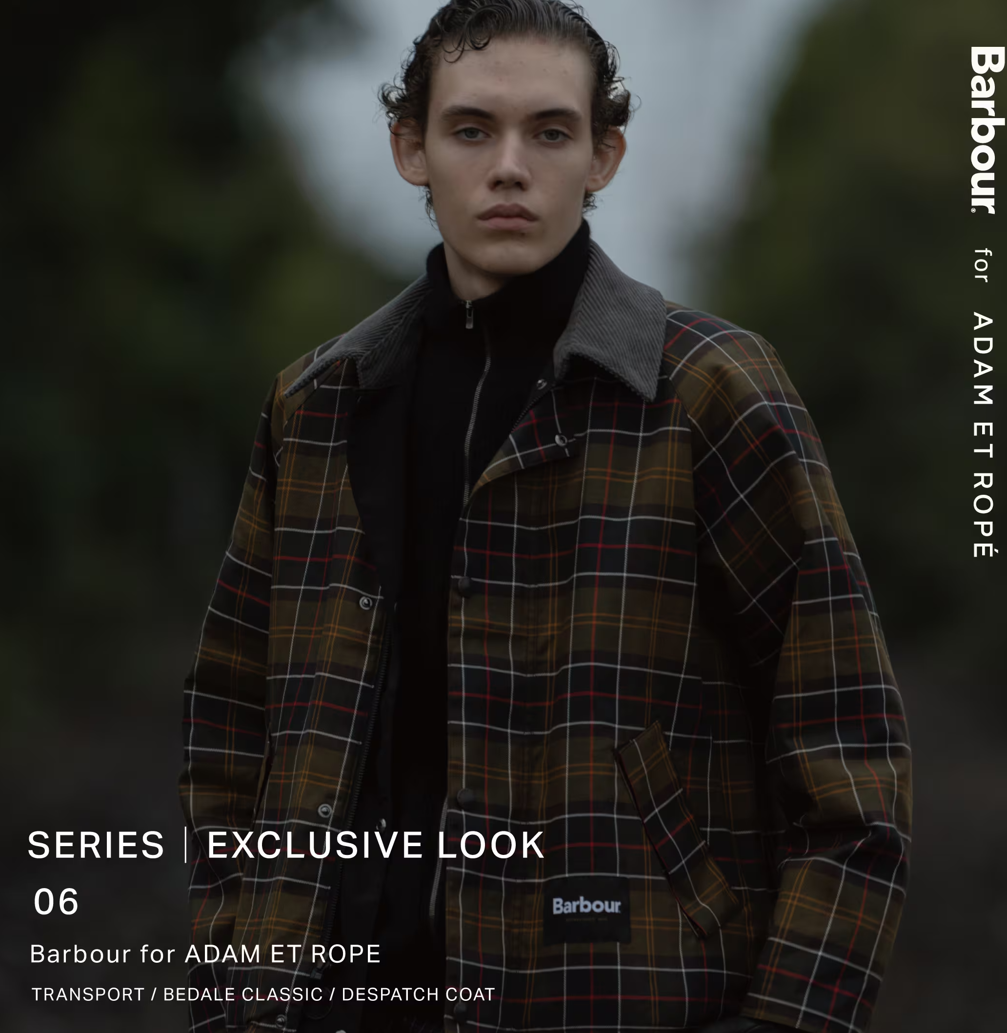 別注Barbourバブアー】ADAM ET ROPE'だけの特別仕様！ | アダム エ