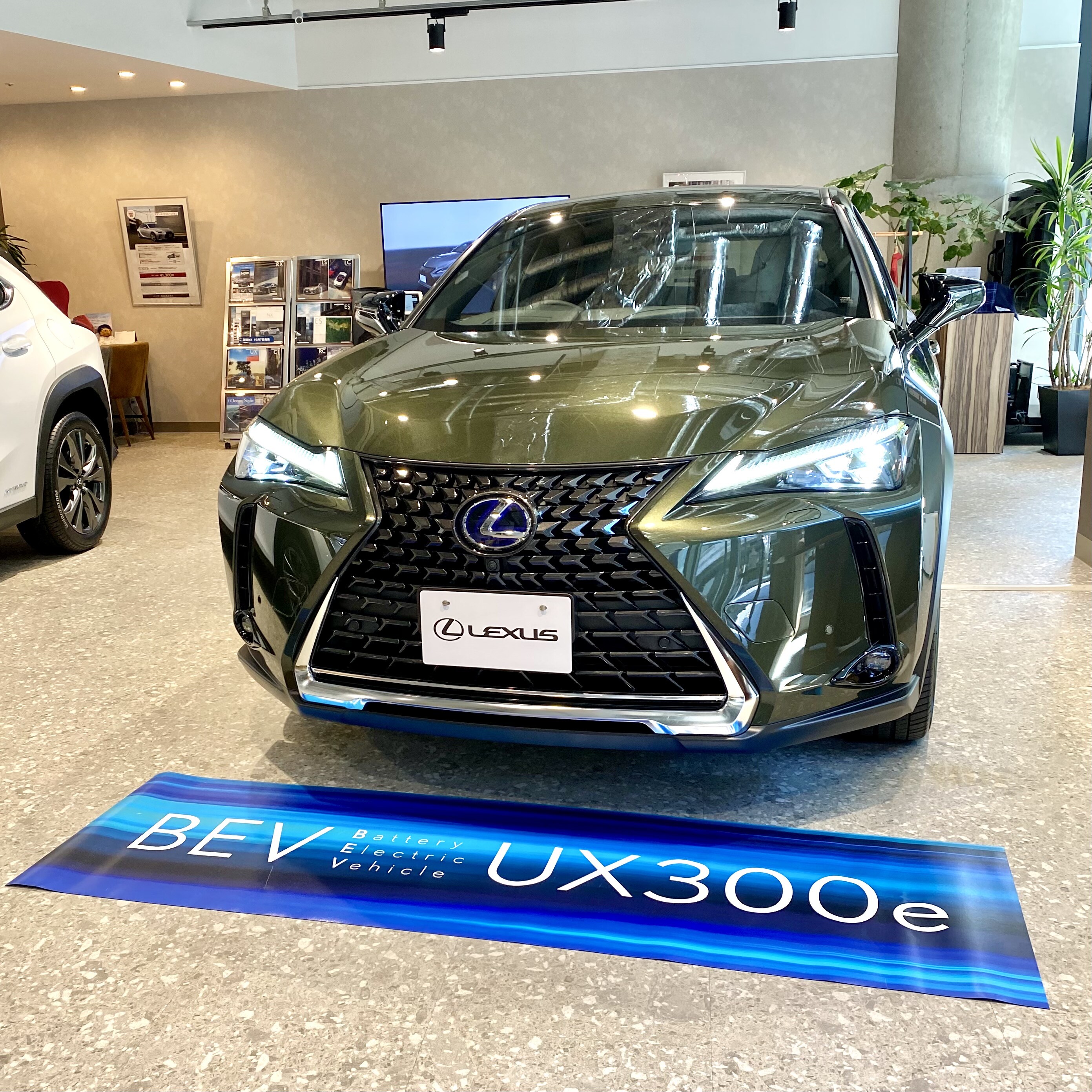 展示車入替 Ux300e Versionl レクサス ショップニュース 二子玉川ライズ