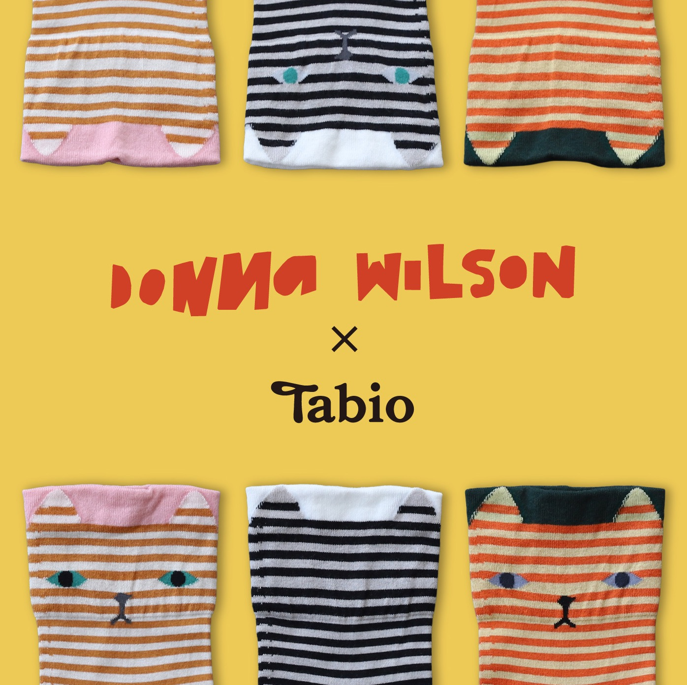 たこ　ゾックスフォスファー＆ルミノーバ　１０種セット DONNA WILSON × Tabio | 靴下屋 UPDATE | ショップニュース | 二子玉川