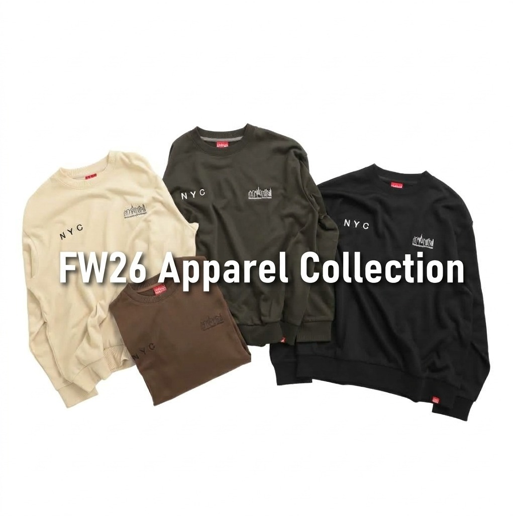 FW2026 新作Apparel Collection 発売 | マンハッタンポーテージ
