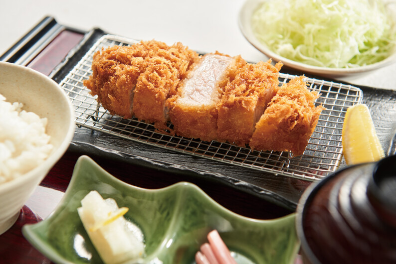 SaboREDロースかつ御膳