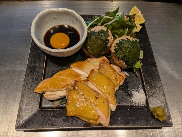 鉄板焼3種盛合せ 
