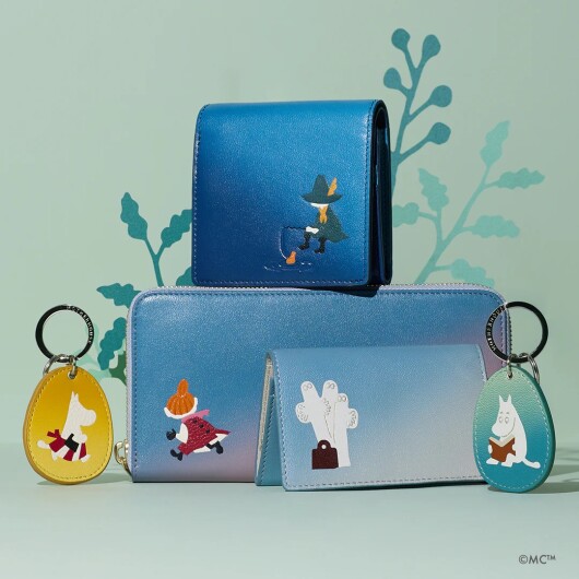 ムーミンアイテム各種（ウォレット・カードケース・キーホルダー）