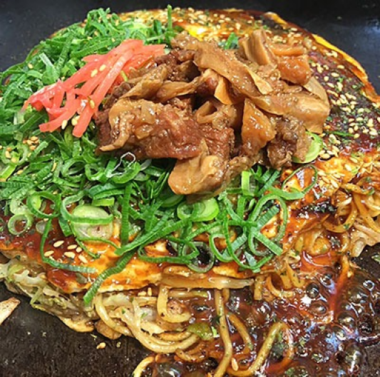 〈お好み焼き みっちゃん 横川店分家〉■9月18日(木)～24日(水)　■ジスウィーク2