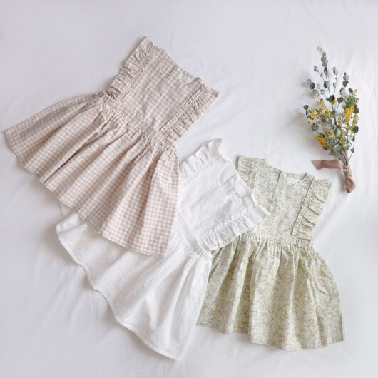 【coto cotte】エプロンドレス 