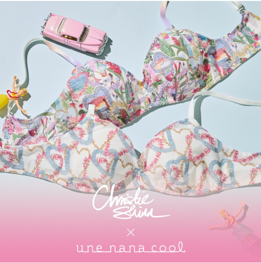 【特別な日以外の364日つけたくなるブラジャー】364 シンプル MADE WITH Christie Shinn