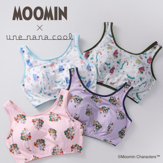 ＼ MOOMIN × une nana cool ／