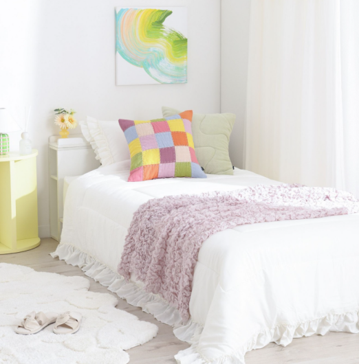 ＼新生活にもおすすめ🌷🫧／ すぐに使えてお手入れ簡単な寝具の4点セットをご紹介🛏