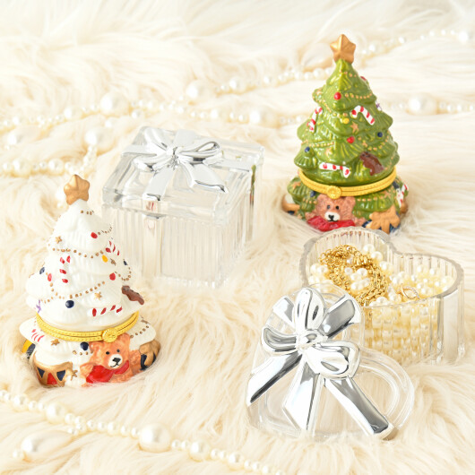 ＼クリスマスにぴったり🎄✨／ オブジェとしても楽しめる、小物入れをご紹介します🎅♡