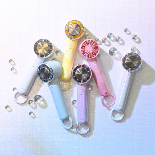 ＼4月10日(金)より発売✨／ “冷却プレート搭載”でさらにひんやり❄️猛暑対策に活躍するハンディファンの新モデル💫