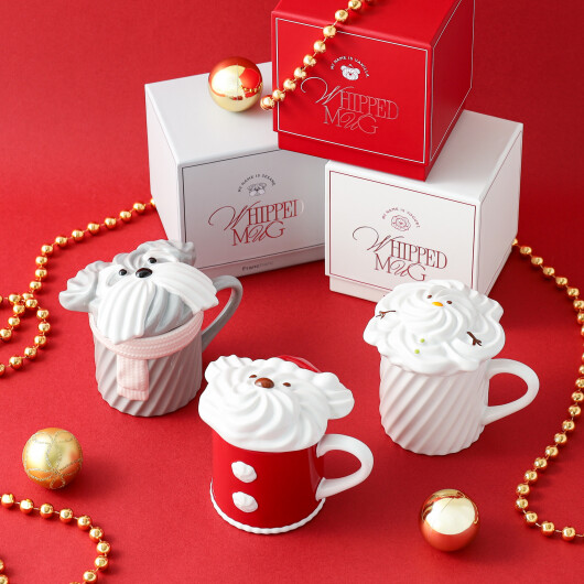 【2026 Christmas Collection🎄】人気のホイップマグに新しい仲間が登場🐶💗　