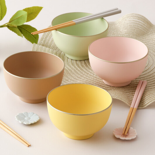 おうちごはんにおすすめ♡パステルカラーが可愛らしい汁椀です！
