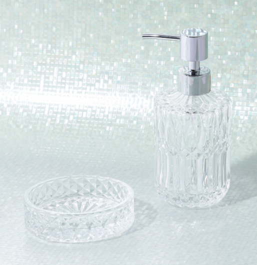 【NEW✨】きらっと輝くガラスのディスペンサー＆ソープディッシュが登場しました🫧