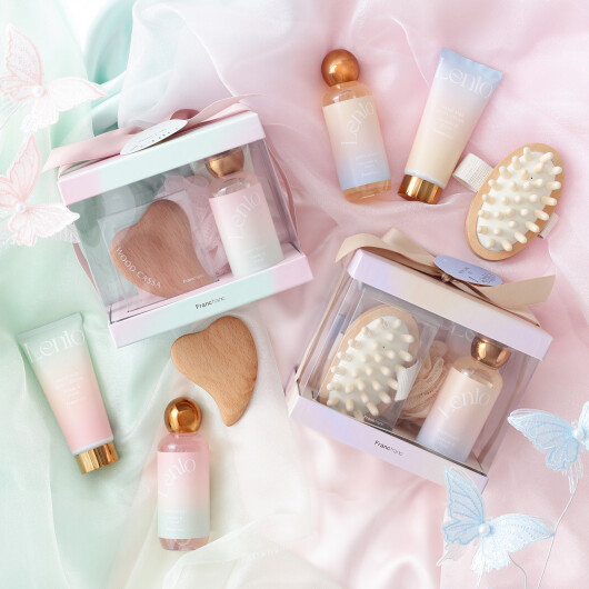 【2026 Spring Collection🦋】 日々の疲れを優しくほぐし、ゆったりとした癒しの時間を届けてくれる新作ボディケアセット🎁🤍
