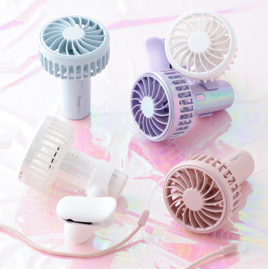╲重さはたまご1個分🥚！╱ Francfranc史上最小でパワフルな風量のマルチシーンで使えるミニファンをご紹介します💞