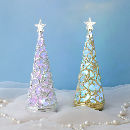 【Christmas SALE開催中✨】きらっと光るラメが舞う様子が華やかで、クリスマスの雰囲気にぴったりなウォーターツリーをご紹介🎄*.+ﾟ