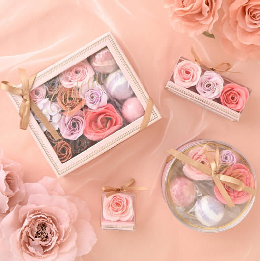 ＼ギフトにもおすすめ🎅🎁／ 華やかなフラワーモチーフのバスギフトをご紹介いたします💐