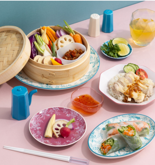 ＼7月31日(金)より展開スタート🍽️／ 暑い夏に食べたくなるスパイシーなエスニック料理を引き立てる、テーブルウェアシリーズが新登場🌶️🌿