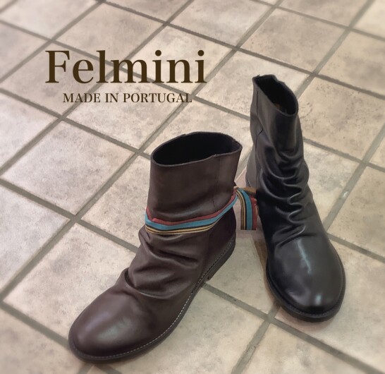 ポルトガル発『Felmini』レザーブーツ
