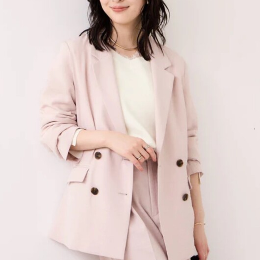美easyリネンライクジャケット再入荷！