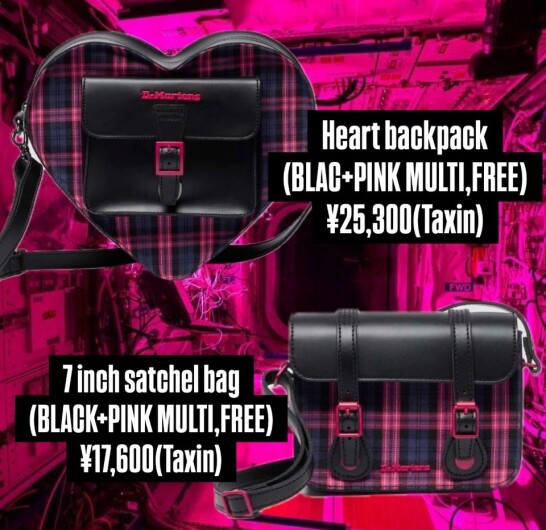 【THE TARTAN】&【HARD WARE】BAG COLLECTION🩷🖤
