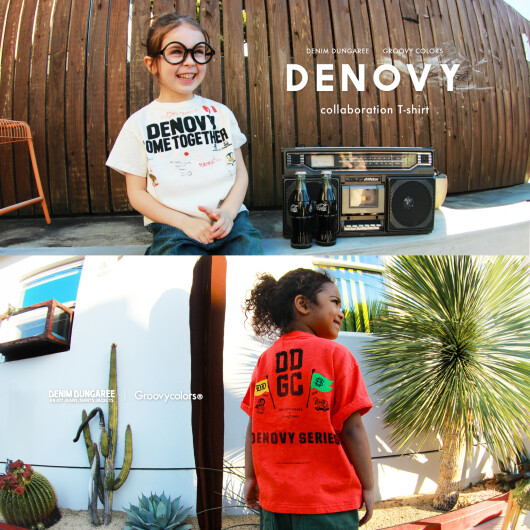 DENIM DUNGAREE&nbsp; × Groovy Colors COLLABORATION Tシャツ発売
