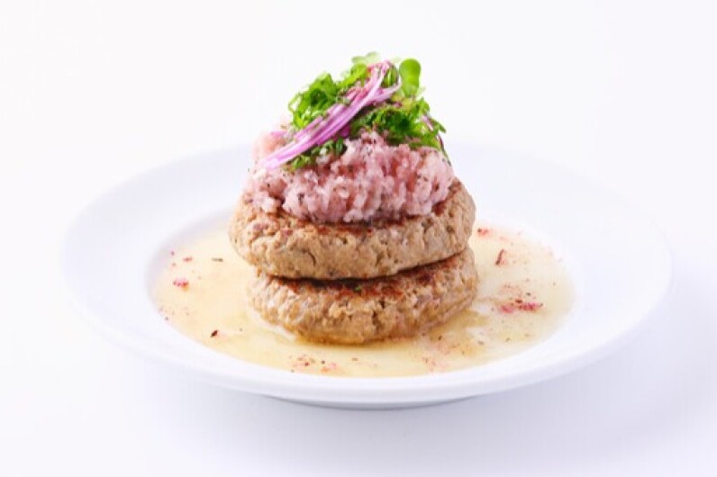 chano-ma【春の限定メニュー】梅おろしのハンバーグ　