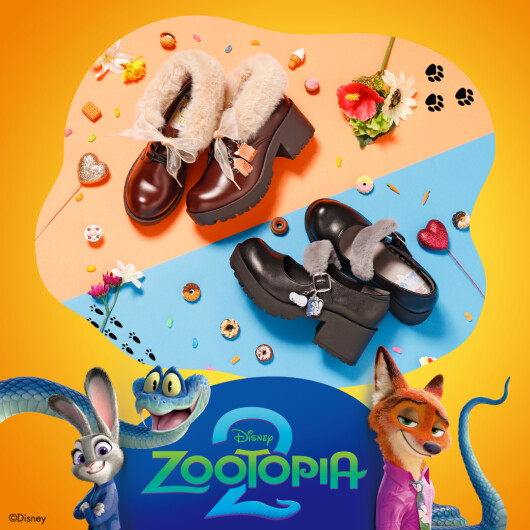 ディズニー映画最新作『ズートピア2』公開記念！限定デザインシューズ発売中！