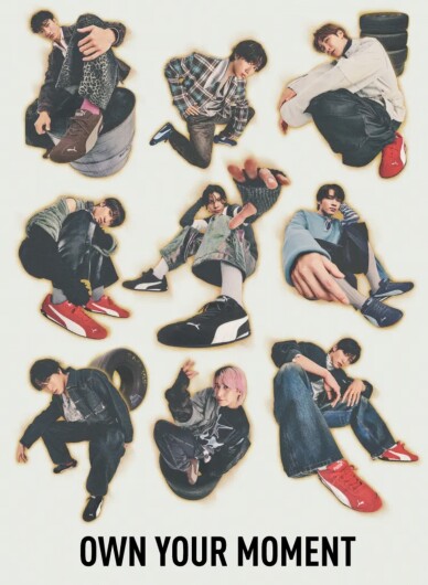 PUMA with Snow Man OWN YOUR MOMENT