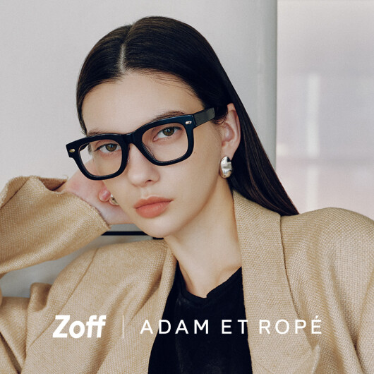 ZoffとADAM ET ROPÉのコラボレーションアイエウェア第二弾「Zoff｜ADAM ET ROPÉ」新作全18種が登場　服とつながるアイウェア提案 2026年5月14日（木）にZoff公式オンラインストアで先行予約開始。6月5日（金）よりZoff全店舗で発売開始