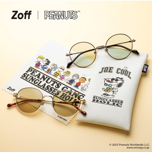『Zoff | PEANUTS』コラボサングラスがカレッジ＆サーフテイストで新発売！