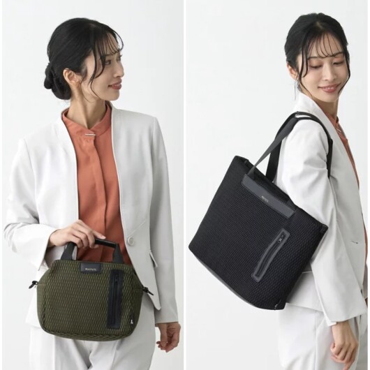 サラッとした生地に高機能なバッグのご紹介👜✨
