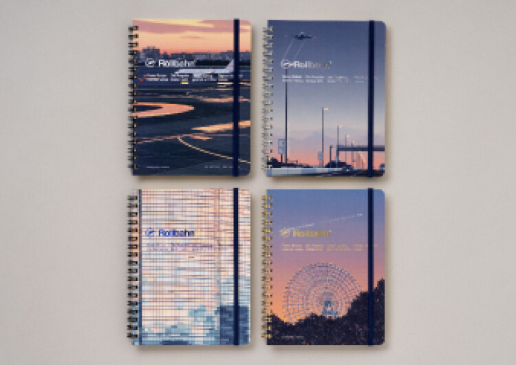 直営店限定「ロルバーン ポケット付メモ SHIMADA Rie L」