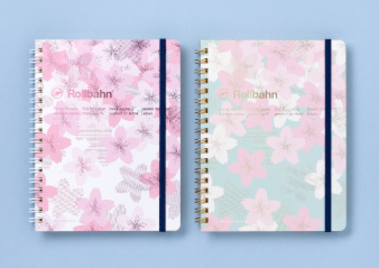 直営店限定「ロルバーン ポケット付メモ チェリーブロッサム L」