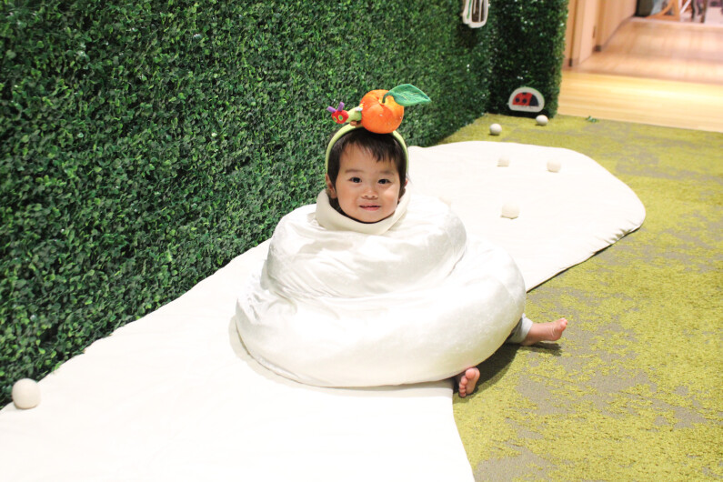 かがみもちに変身！