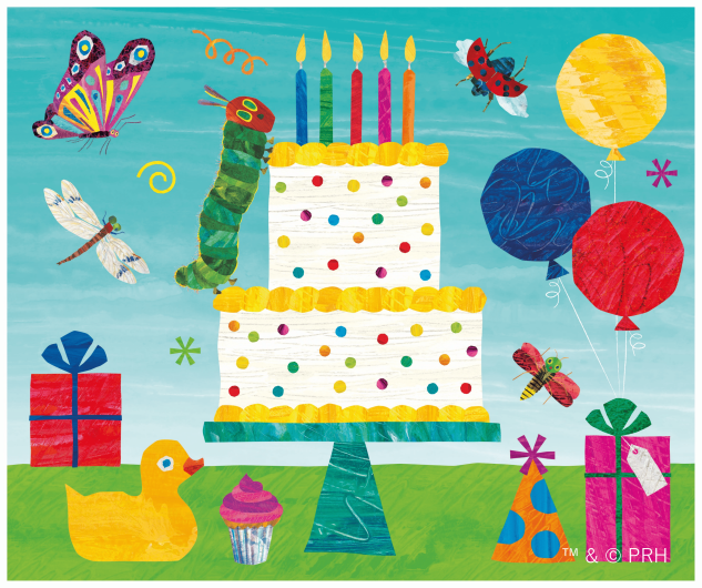 エリック・カールの誕生日をお祝いしよう！