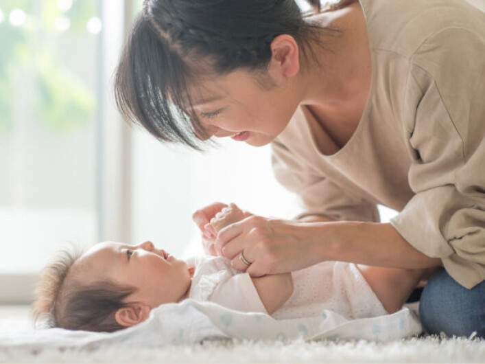 ベビーマッサージで親子の楽しいひと時を「PLAY! Relax mommy」