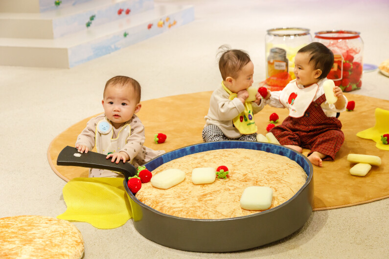 親子のふれあい遊びを楽しもう！