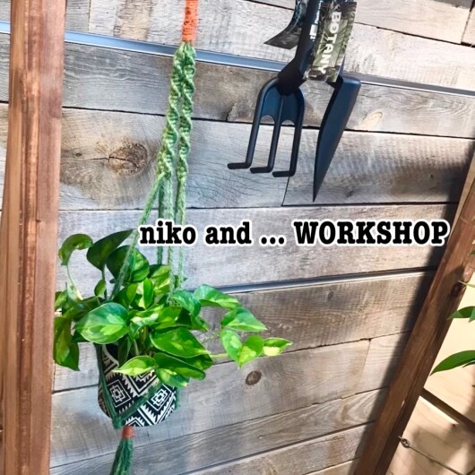 ★niko and ...6月のワークショップのご案内★
