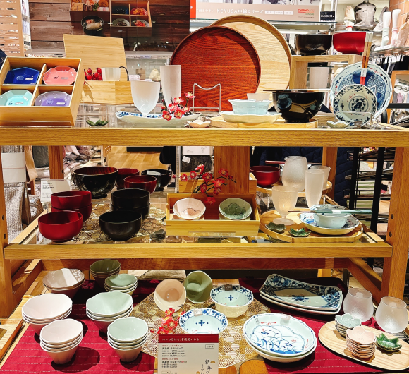 【お正月を迎えるダイニングアイテム】