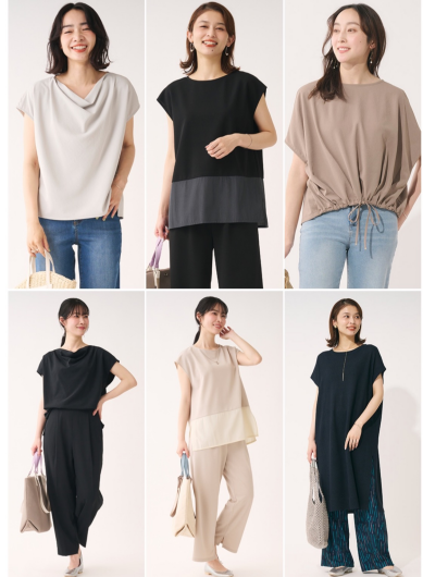 【風が通る洋服で涼やかに】KEYUCAのアパレル☆
